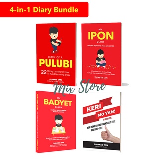 4in1 Chinkee Books My Ipon Diary Pulubi Keri Mo Yan My Badyet Diary Self-help Financial budget #B2