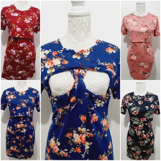 Nursing Dress Floral Design Taytay Tiangge Supplier JS