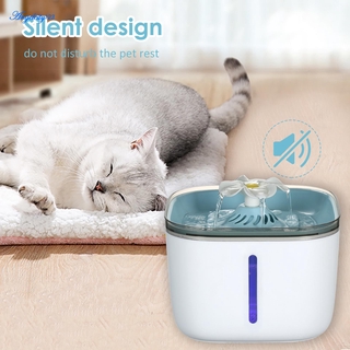(ang) 2L Automatic Pet Fountain, USB Powered Cat Water Dispenser, for Cats, Dogs