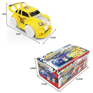 Kid Toy Christmas Flashing Music Racing Car Electric Toy (2)