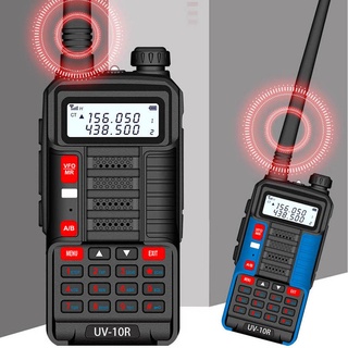 E2021 Baofeng Professional Walkie Talkie UV10R 128 Channels VHF UHF Dual Band Two Way CB Ham Radio B