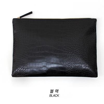 Fashion large capacity envelope bag clutch (8)