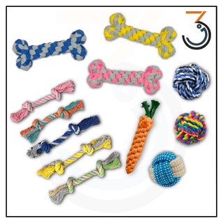 COD Braided Rope Toys Ball Candy Bone for Dogs (1)