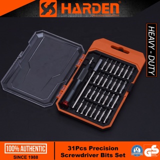 Harden 550131 31Pcs Precision Screwdriver Bits Set (PROFESSIONAL) Hand Work Repair Tools Screw Drive