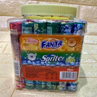 CANDIES with COKE, SPRITE AND FANTA FLavor