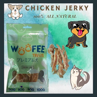 Woofee All natural Jerky treats dog treats 80g