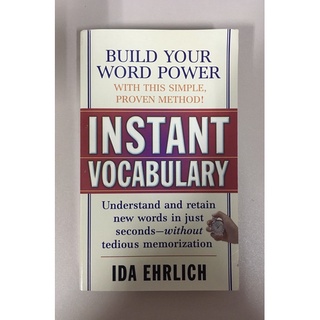 Instant Vocabulary by Ida Ehrlich