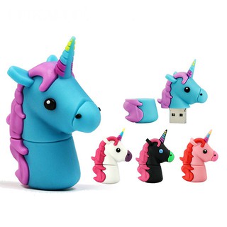 Pendrive Unicorn Toy USB Flash Drive High Simulation 512GB/1TB Memory Stick