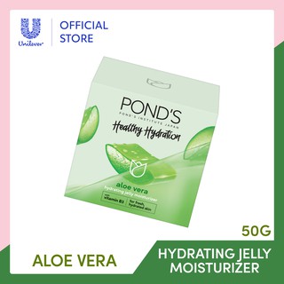 POND'S Aloe Vera Jelly Moisturizer with Vitamin B3 for Hydrated Skin 50g (1)