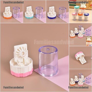 Familiesandwind Latest New Plastic Manually Cleaning Lenses Case Contact Lens Cleaner Washer