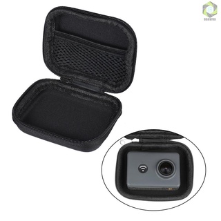 A Mini Portable PU Camera Case Bag Water-resistant Storage for 7/6/5/4/3+ Xiaomi Yi 4K + Lite Action Camera