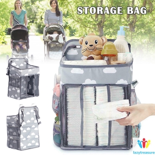 Baby Stroller Hanging Nursery Organizer Multifunctional Diaper Storage Bag Baby Diaper Organizer
