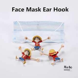 MELODG New Face protection Ear Hook Fixer One Piece Luffy Anti Strangulation Ear Anime Cute Cartoon Protector Ear Extension