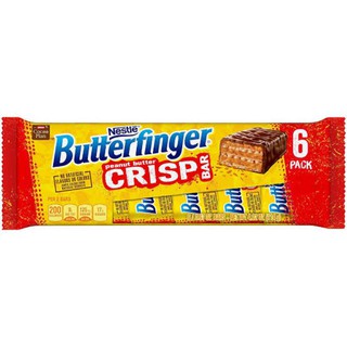 Shopee TOP10♤☞❉Butterfinger Peanut Butter Crips Bar 6 pack