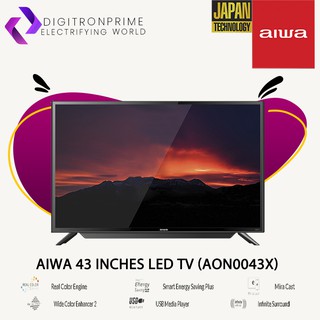 AIWA 43 INCHES ULTRA LED TV (AON0043X)