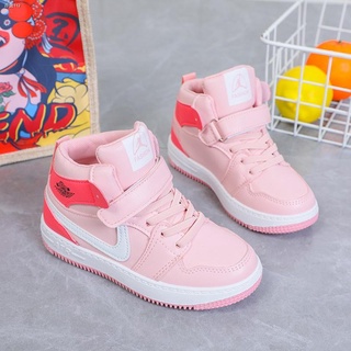 Pinakamabentang☞✳korean style kids sneaker rubber shoes for kids high top board shoes for kids boy
