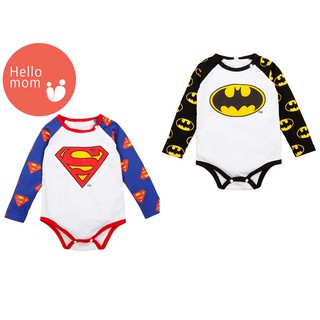 Hellomom Baby Boy Superhero Superman Batman Onesie Romper Jumpsui