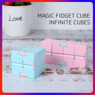 Freeshiping Fidget Toys Infinite Cubes Sensory Stress Relief Decompression Toys Fidget for Adults t