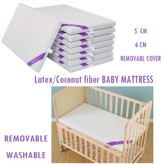 Several sizes avaiable Baby Crib Mattress Baby Bed Mattress latex coconut fiber