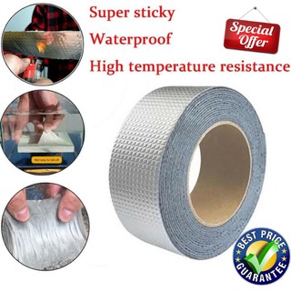 [Hot Sale] Repair Tape Super Waterproof Butyl Rubber Aluminium Foil Tape Strong Adhesive