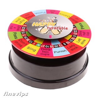 vinyl records♘Electric Turntable Roulette Drinking Game Wheel for KTV Friends