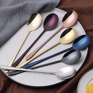 Korean Long Handle Spoon and Fork (3)
