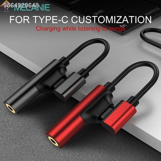 Usb Type C To 3.5mm Jack Audio Splitter Headphone Cable Earphone Converter Adapter Charger