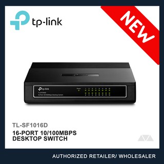 TP-Link TL-SF1016D 16-Port 10/100Mbps Desktop Switch | Network Ethernet Switch Hub 16 Port | Tp link