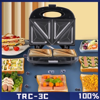TRC- Sandwich maker, toaster and electric panini press with non-stick board 750W