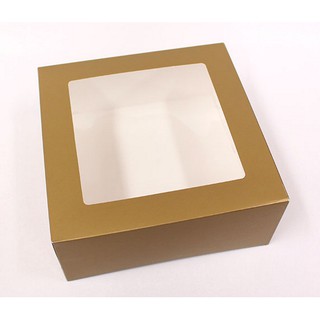 9x9x4 Pre-formed Cake Box Pastry Box 5 pieces
