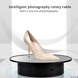Photography Display Stand USB Electric Turntable 360° Rotating Display Stand 20cm Electric Rotating Jewelry Display Stand Motorized Rotary Turntable Modeldisplay Rotation Stand Base USB/Battery Powered