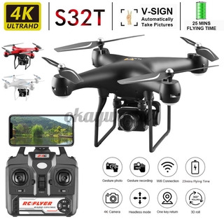 S32T RC Drone Quadcopter With HD 4K 1080P Camera WIFI Quadcopter 4 Channels b