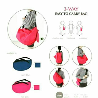 【spot goods】♚▤▬3 Way Easy to Carry Bag