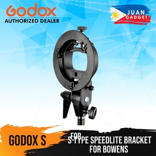 【PHI local cod】 Godox S-Type Flash Bracket Bowens S Mount Holder Universal Type for Speedlite Flash