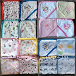 Small Wonders Hooded Receiving Blanket (cotton) (8)
