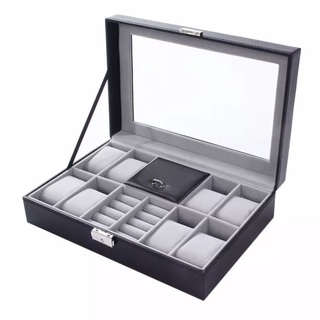 8 Grids Watch Storage Organizer Box Ring Collection Boxes (2)