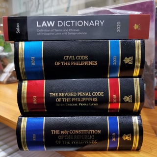 【Ready Stock】❉Codals for First Year (Freshman Set) Civil Code, Revised Penal Code, Phil.Constitution