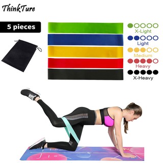 Latex Yoga Resistance Bands Set Home Gym Strength Training Pull Rope Body Fitness Equipment