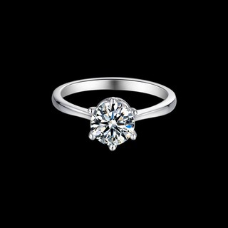 100% S925 Sterling Silver 0.5ct Real Moissanite With GRA Certification