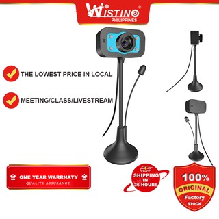 Wistino Rotatable 2.0 HD Webcam PC Digital USB Camera Video Recording NEW