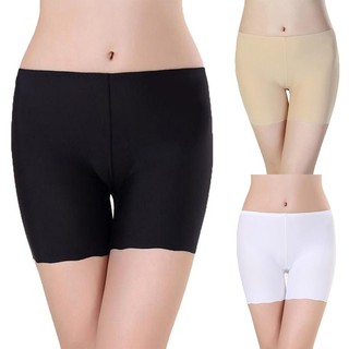 Fashion Seamless Ruffle Triangle Pants Short Safety Pantie (1)