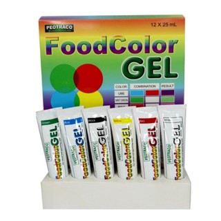 Peotraco Food Color Gel (25g) 6colors