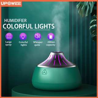 Original Ultrasonic Humidifier 200ml Aroma Air Humidifier Diffuser Purifier in Home Office Christmas Gift