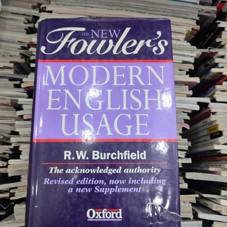 The New Fowler's Modern English Usage Dictionary HARDBOUND