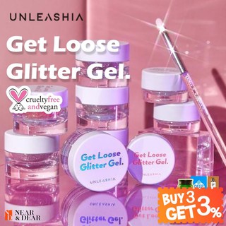 Unleashia // Get Loose Glitter Gel 7 Colors Available Face and Body Glitter