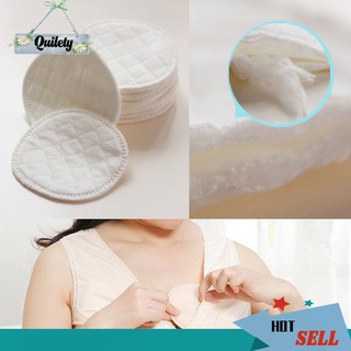 Quilety✤Soft Absorbent Cotton Washable Reusable Breastfeeding Breast Nursing Pads