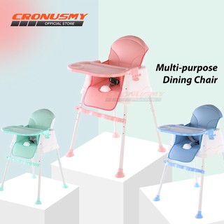 Multi-purpose Baby Highchair Infant Dining Chair High Chair Baby Feeding Adjustable Height Easy Clea