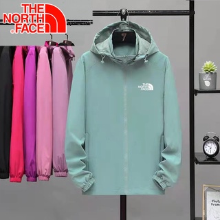 L-5XL THE NORTH FACE Women's Outdoor Jacket Loose Large Size High Quality Waterproof Hooded Windbreaker