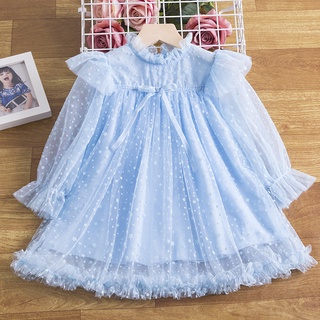 Baby Girls Princess Party Dress Sheer Lace Toddler Dress flower Girl Dresses For Weddings Baby Girl Clothes Winter