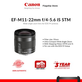 Canon EF-M11-22mm f/4-5.6 IS STM Camera Lens